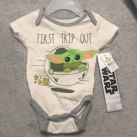Other - The child baby yoda Star Wars mandalorian onesie